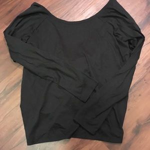 Fabletics Long Sleeve Twist Tie Back